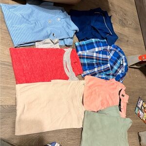 Basic Editions Blue Short Sleeve Tee